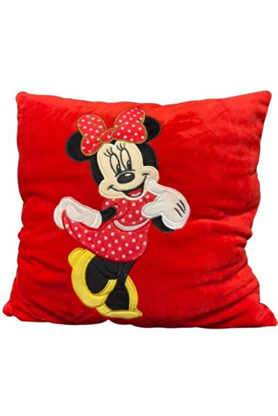 Minnie Mouse Pernă de pluș pentru copii, 40x40cm, cu design imprimat, moale, ...