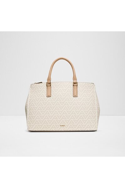 Aldo Katheryn Ladies Beige Satchel Bag