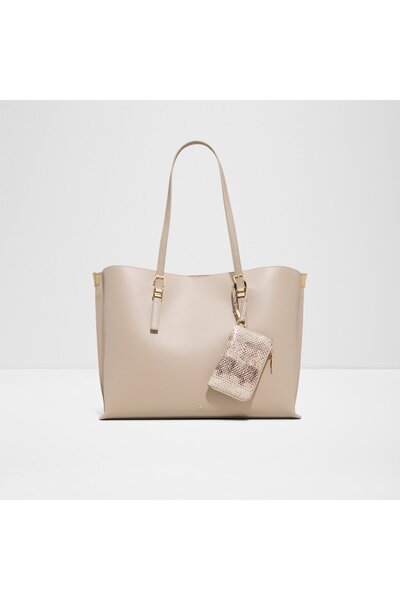 Aldo Elanoria Ladies Beige Laptop Bag