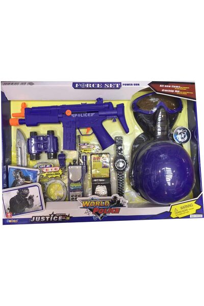 Generic Police Force Set purple