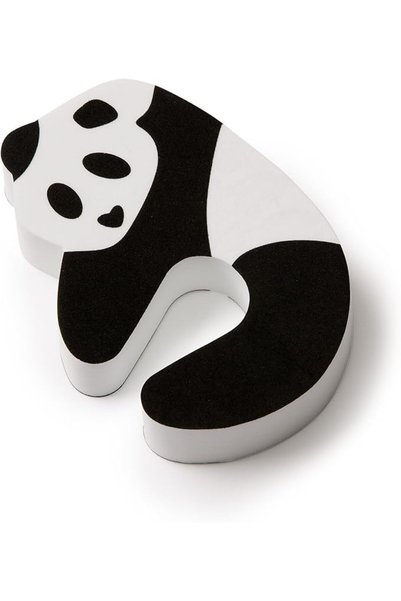 Mommy's Helper Mamizy Hilper Protector of the Door Plate from Panda, Black/White