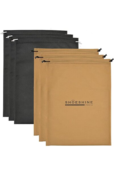 Shoeshine حقيبة/غطاء للأحذية (مجموعة من 6 قطع) حقيبة تخزين/غطاء للتخزين تحت ا...