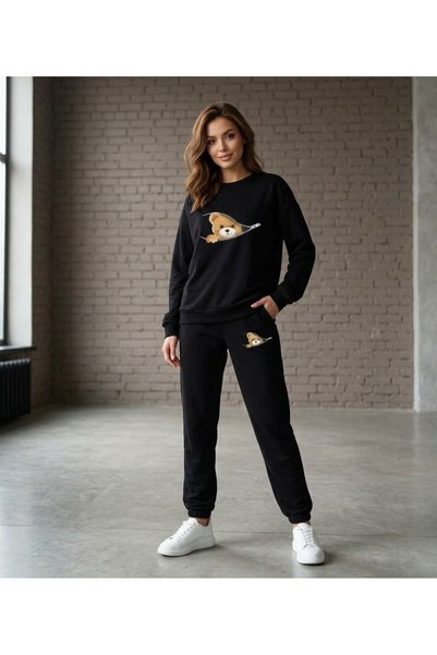 MEİS CLOTHES بدلة رياضية من ZERO YAKA مكونة من قطعتين، طقم علوي وسفلي، للجنسي...