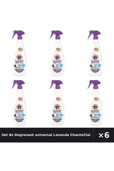 Chanteclair Set 6x Degresant universal Lavanda ChanteClair, 600 ml