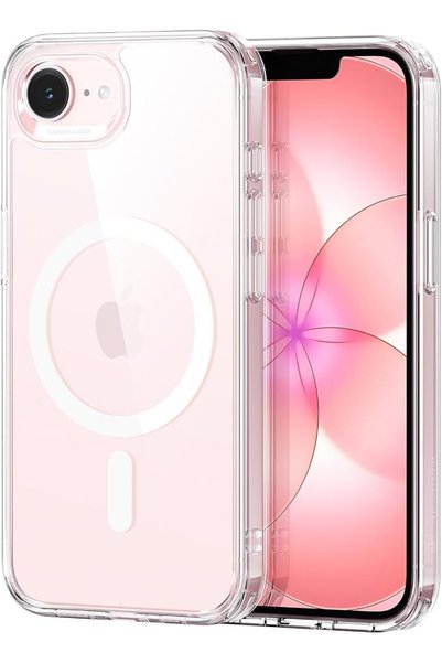 esrablrtasarım ESR for iPhone 17e/16e Case for MagSafe, Anti-Yellowing, Clear