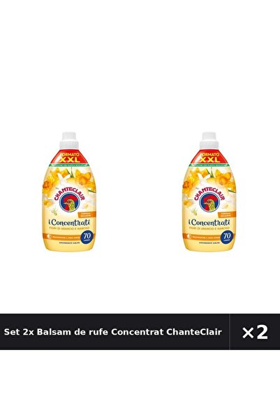 Chanteclair Set 2x Balsam de rufe Concentrat Flori Portocalii si Narcis, 1.4L...