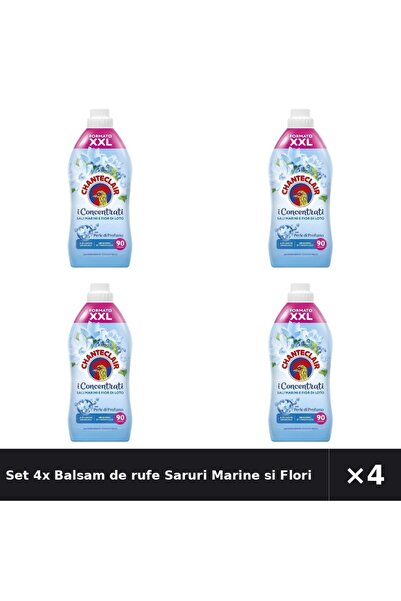 Chanteclair Set 4x Balsam de rufe Saruri Marine si Flori de Lotus Chanteclair...