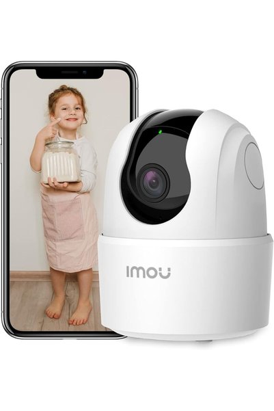 iMOUNT كاميرا مراقبة منزلية Imou بدقة 2K QHD، كاميرا داخلية، مع خاصية الكشف ع...