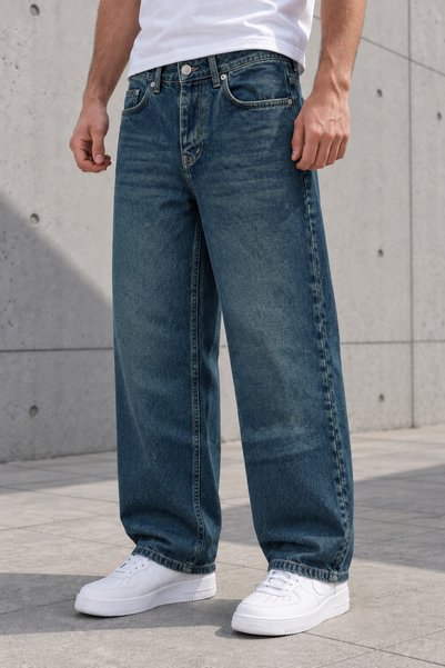 ElitWear Erkek Baggy Fit Likrasız Pantolon LKRSZ