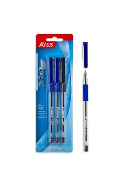 OEM Set Pixuri cu grip Moale (Albastru-Negru) - 3buc