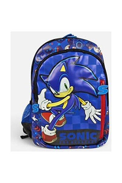 OEM Ghiozdan Albastru Sonic - 31x18x41cm