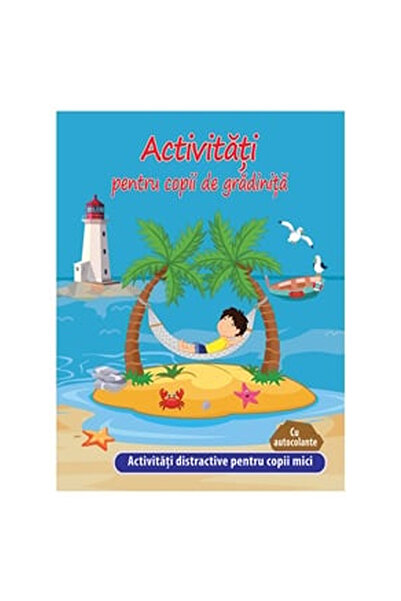 OEM Carte cu Activitati de Vara pentru Copii de Gradinita & Autocolante A4 - ...