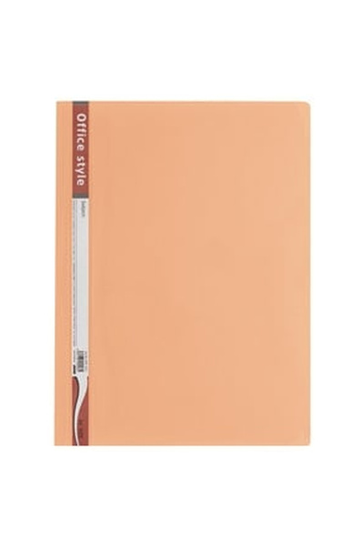 OEM Salmon Plastic File A4 with Rail