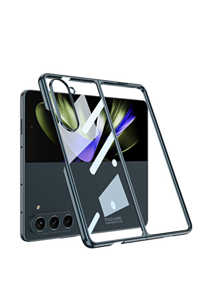 Galaxy Z Fold 5 Kılıf Butam Full Camlı Kıpta Kılıf