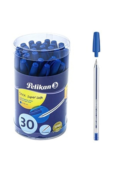 OEM Комплект сини химикалки Pelican - 30 броя