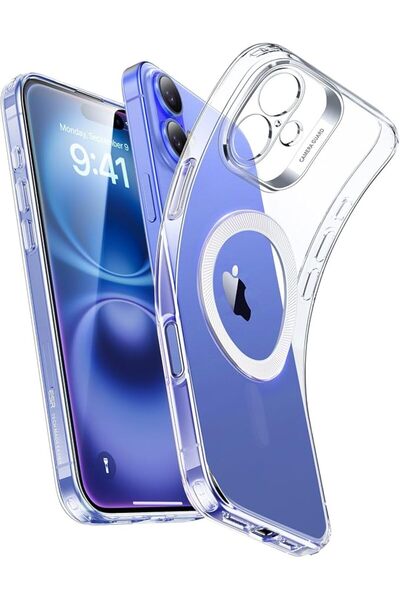 esrablrtasarım ESR for iPhone 17e/16e Case for MagSafe, Anti-Yellowing, Clear
