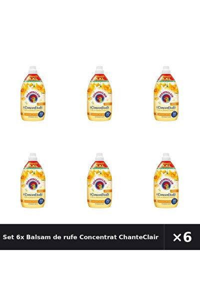 Chanteclair Set 6x Balsam de rufe Concentrat Flori Portocalii si Narcis, 1.4L...