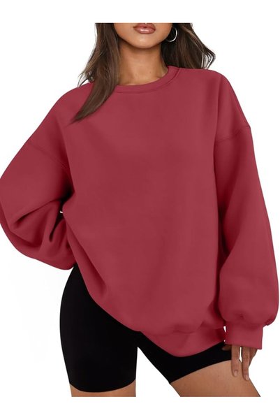 GENERAL EFAN Womens Oversized Sweatshirts Hoodies Fleece Crewneck Sweaters Ca...