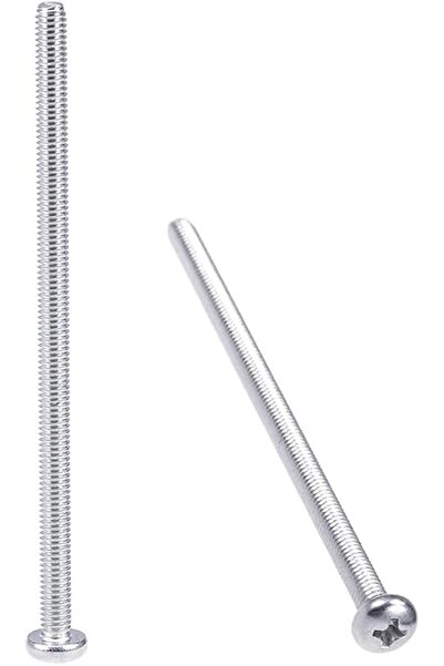 Generic M4x80mm Machine Screws Pan Phillips Cross Head Screw 304 Stainless St...