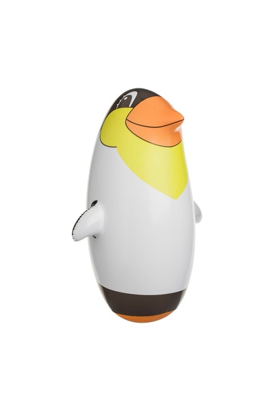 OEM Jucărie Gonflabila Sac de Box Pinguin 3D Negru Galben 48cm – pentru joacă...