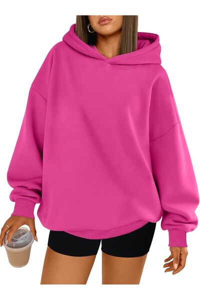 Trendy Queen Women's Oversized Hoodies Fleece Hooded Sweatshirts Comfy Casual...
