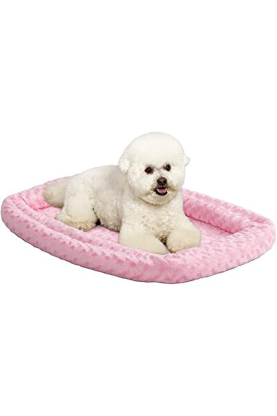 MidWest Homes for Pets سرير الحيوانات الأليفة ميدويست كوايت تايم باللون الورد...