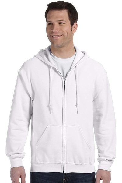 GENERAL Gildan Mens Fleece Zip Hooded Sweatshirt