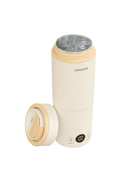 porodo Flora Smart Portable Kettle with Digital Temperature Display - Beige