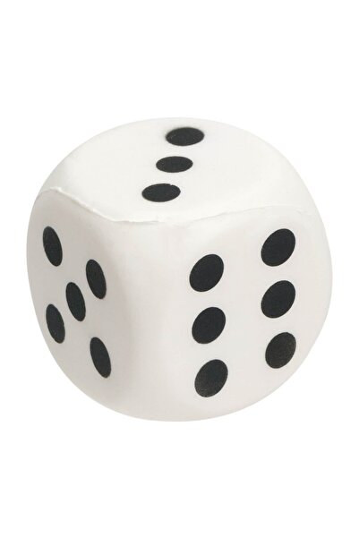 OEM Jucărie Squishy Zar Alb 5.5x5.5cm – pentru joacă și momente pline de imag...