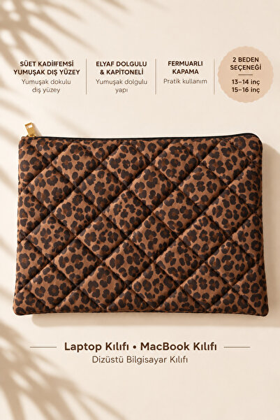 BABY KANGAROO 13-14 , 15-16 inc Süet Laptop Kılıfı, MacBook kılıfı,Diz Üstü B...