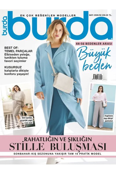 Doğan Burda Dergi Yayıncılık Burda Dergi Büyük Beden 2026/02