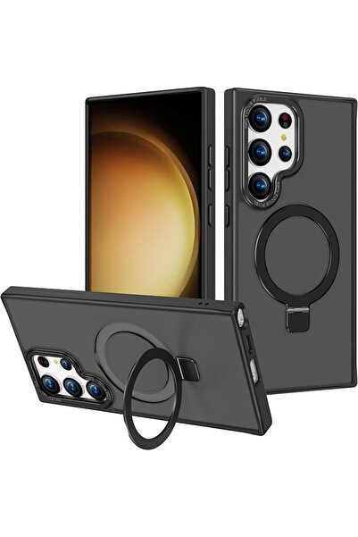 GENERAL Magnetic Case Compatible with Samsung Galaxy S22 ULTRA,Translucent Ma...