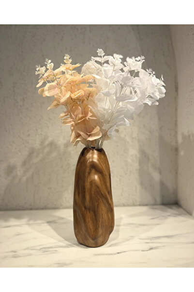 Seramik Dalgalı Vazo 23x10 cm