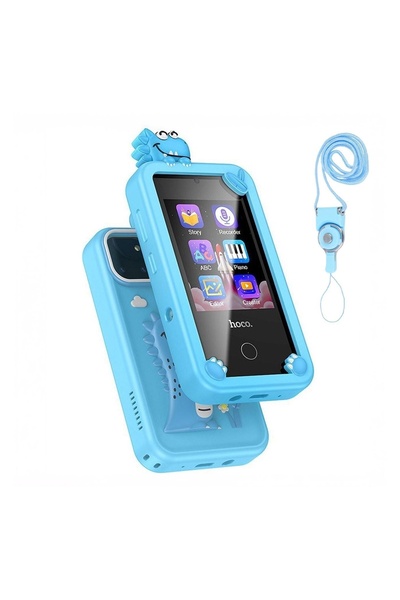 OEM Jucărie Smart Phone cu Husa Bleu Dinozaur 2.8" – pentru joacă și momente ...