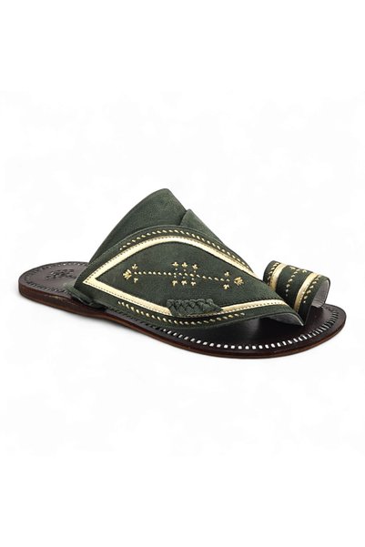Al fanoos Handmade Fabric Arabic Sandals for Men