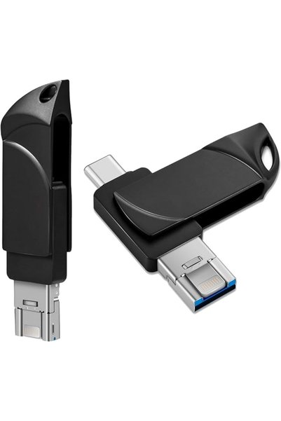 KOWVOWZ USB Flash Drive,2TB Usb 3.0 Flash Drive, 3-In-1 Memory Storage Drive ...