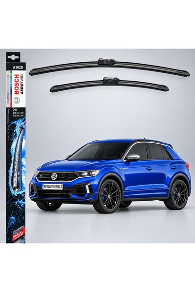 Bosch Υαλοκαθαριστήρες VW T-Roc R A11/D11 300 ίπποι από το 2019 |   A102S