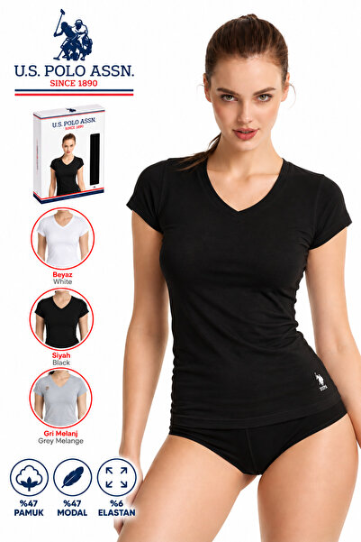U.S. Polo Assn. Women'S, Licensed, Uspa, 47% Modal, 47% Cotton, 6% Elastane, ...