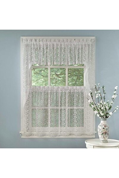 Sweet Home Collection Kitchen Window Tier, Swag, or Valance Curtain Treatment...