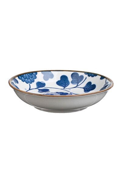 OEM Bol Ceramic alb cu Floral albastru pentru Sos 65ml – servire practică pen...