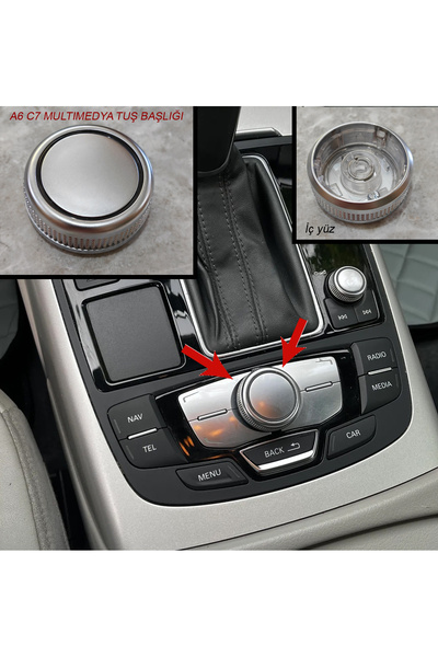 GCP German Car Parts A6 C7 Multimedia Control Button - A6 C7 Radio Control Bu...