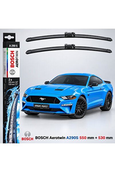 Bosch Wiper blades Ford Mustang Coupe MK6 S550 (03.2014–04.2023) | Aerotwin A...