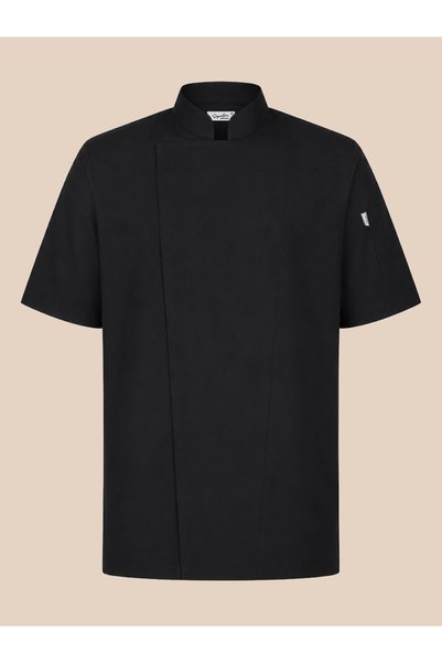 Signature Uniform Dayanıklı Premium Alpaka Kumaş Kruvaze Erkek Şef Ceketi - B...