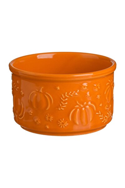 OEM Bol Ceramic Portocaliu cu de Toamna Dovleci pentru Snack 210ml – servire ...