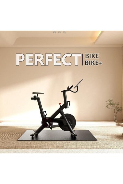 TERRIFI Bike Mat Compatible with Peloton, Treadmill, Elliptical, Exercise Equipment Mat for Stationary Spin
