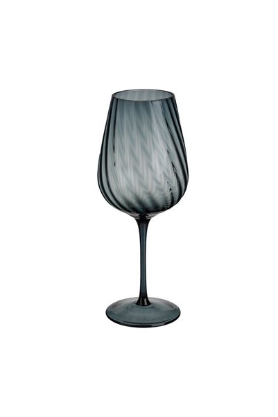 OEM Pahar din sticlă albastră "Luxurious" cu Picior pentru Vin 595ml – servir...