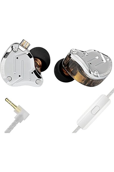 Yinyoo سماعات أذن KZ ZS10 Pro سلكية، 1DD 4BA معدنية، سماعات ألعاب عالية الدقة...