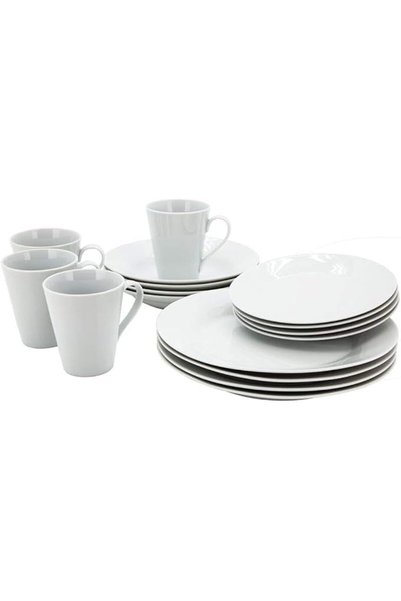 Bien Servi Dinner Set 16Pc White