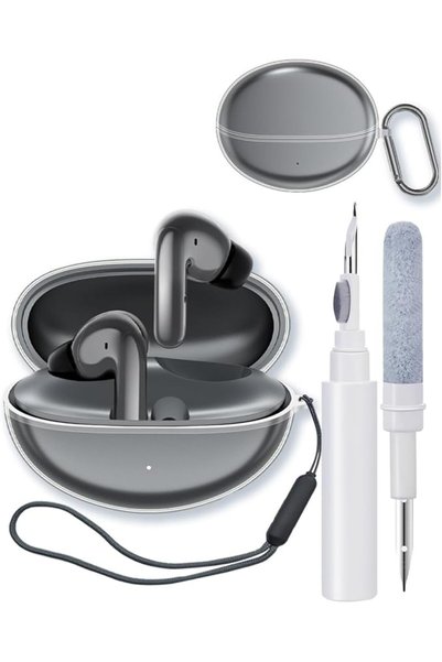 GENERAL غطاء حماية لسماعات Honor Choice Earbuds X8i، غطاء واقي شفاف عالي الجو...