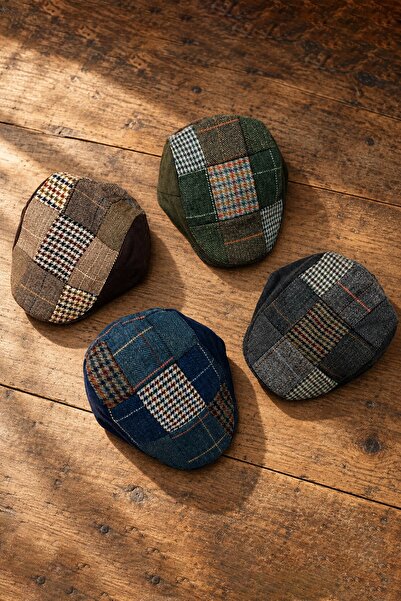 Külah Klh Studio Dept. Deep Navy Flat Cap Hat